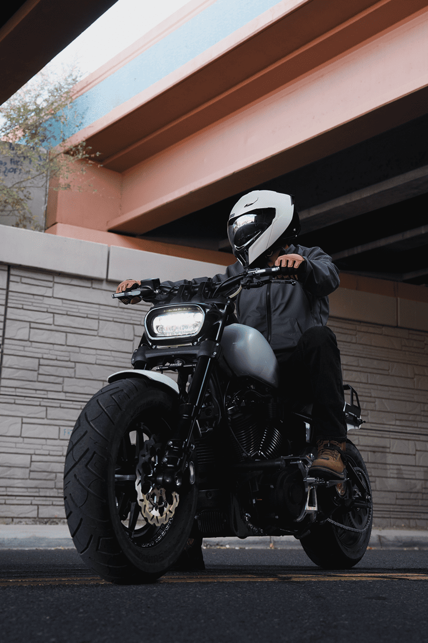 Icon Threshold Solid Modular Motorcycle Helmet