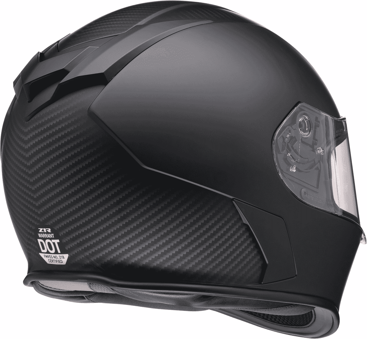 z1r-warrant-carbon-full-face-motorcycle-helmet-black-back-view