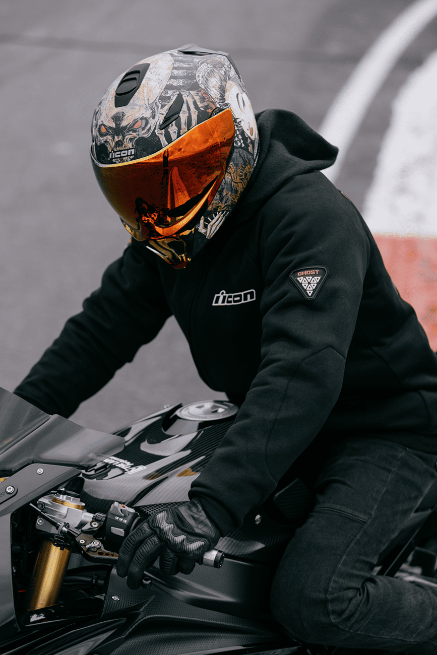 Icon Threshold Odokuro Modular Motorcycle Helmet