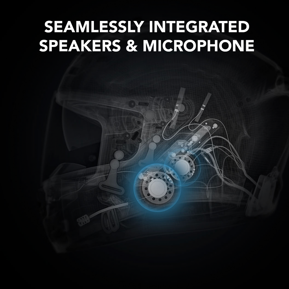Sena Phantom FF Mesh COM Full Face Smart Motorcycle Bluetooth Helmet