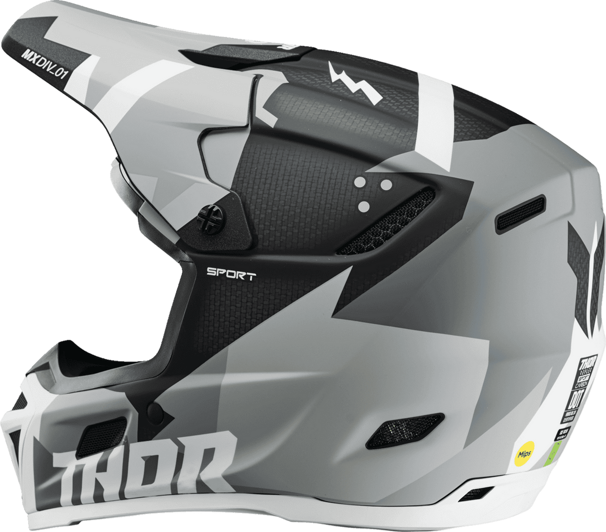 thor-reflex-sport-carbon-brave-mips-motorcycle-helmet-side-vew