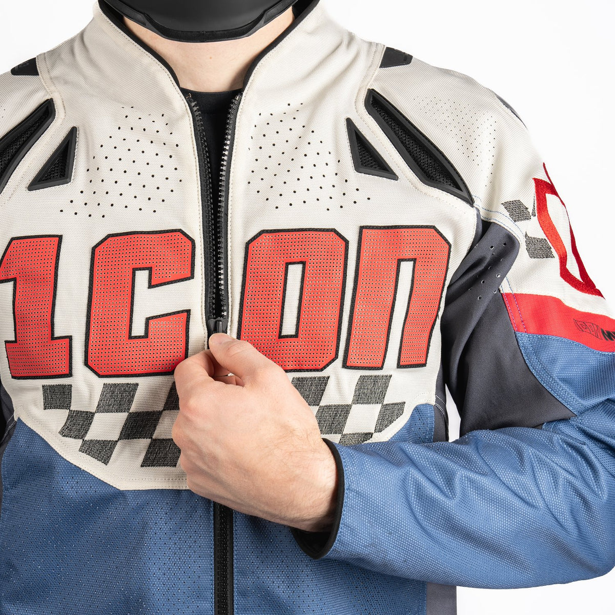 Icon Contra 3 Hero Men's Textile Motorcycle Jacket