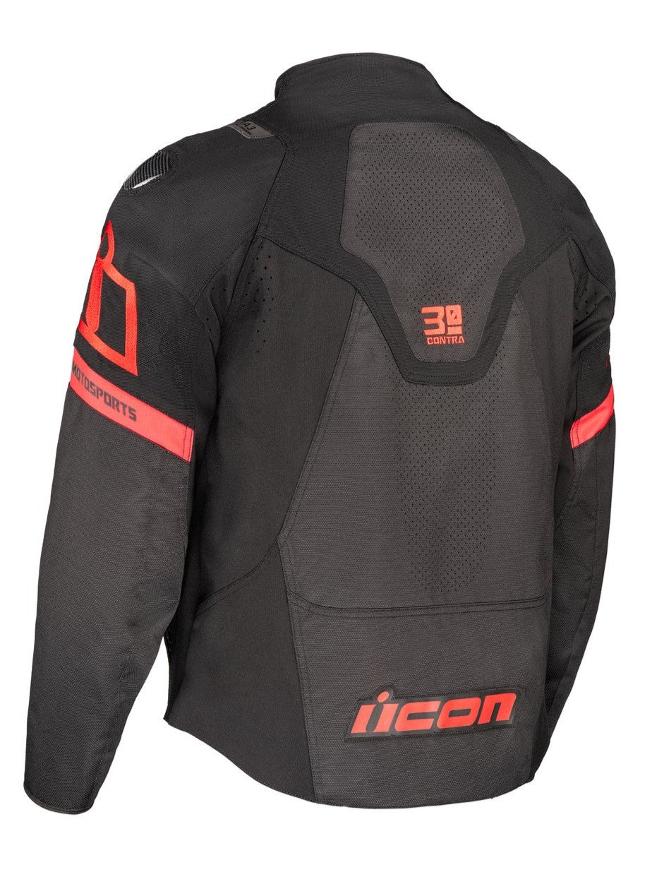 Icon Contra 3 Hero Men's Textile Motorcycle Jacket