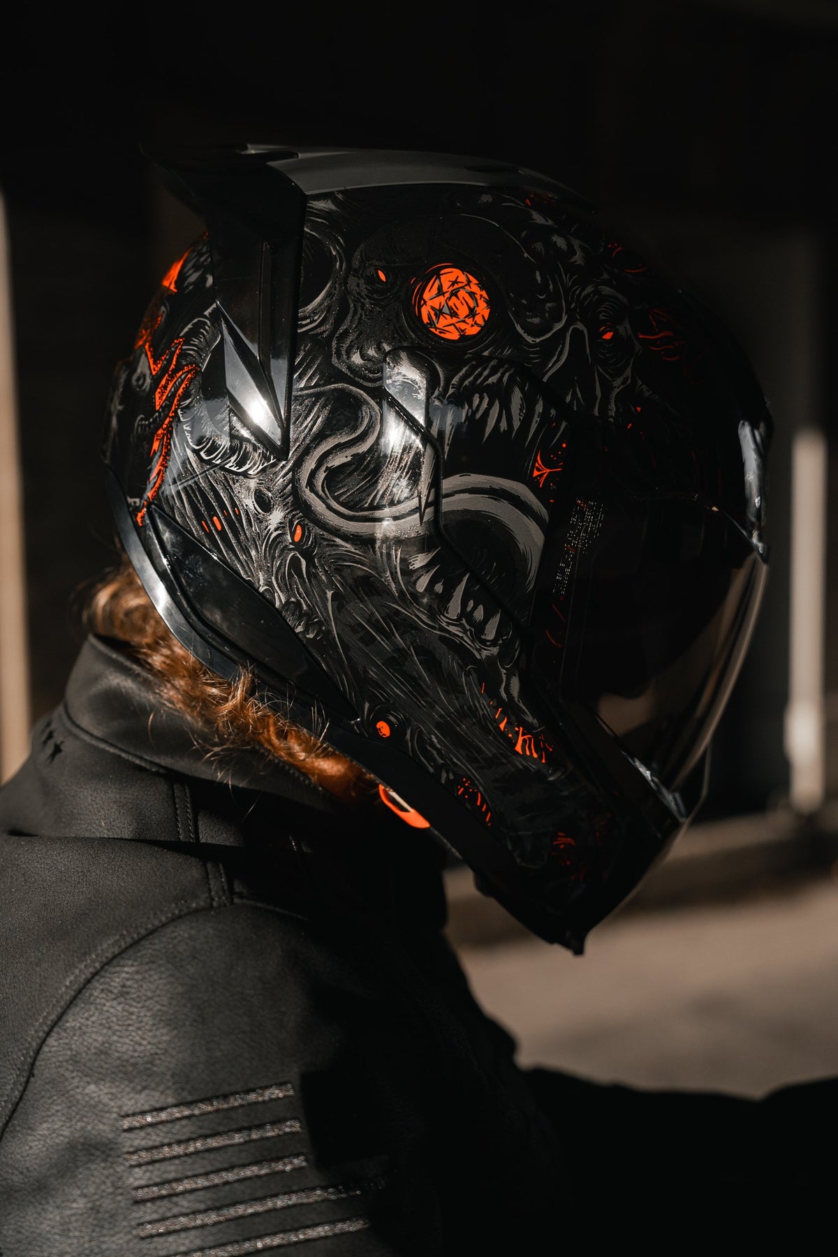 Icon Ultraflite Misanthrope Full Face Motorcycle Helmet