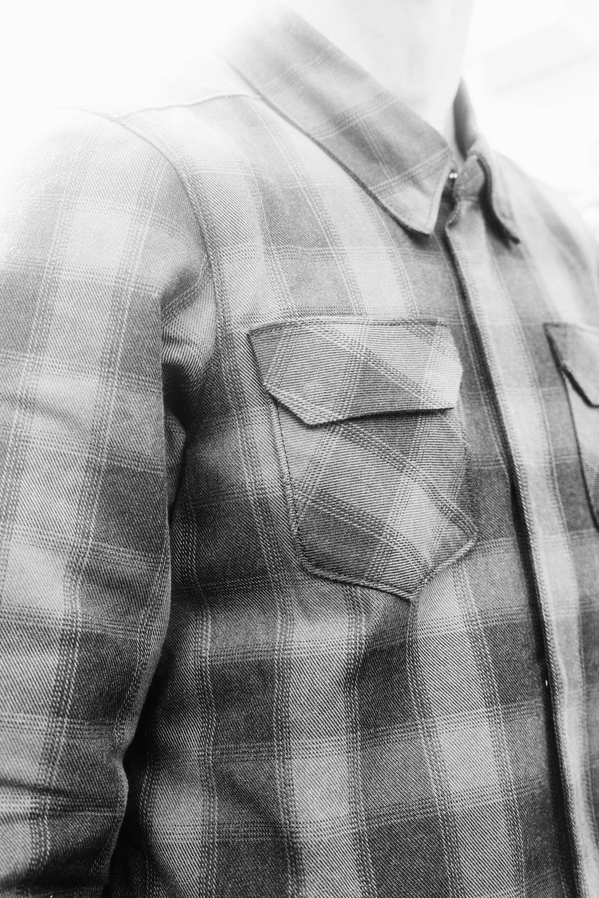 Icon Men's Fallblock Armored Motorcycle Flannel Shirt