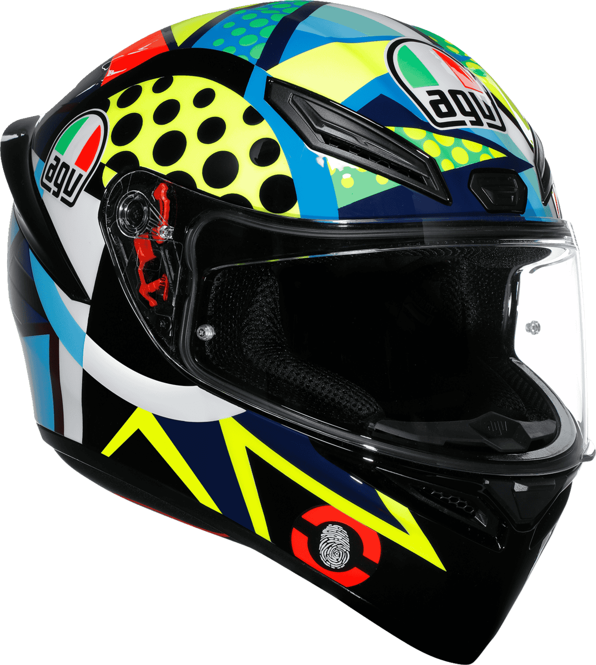 AGV K1 S Rossi Winter Test 2020 Full Face Motorcycle Helmet