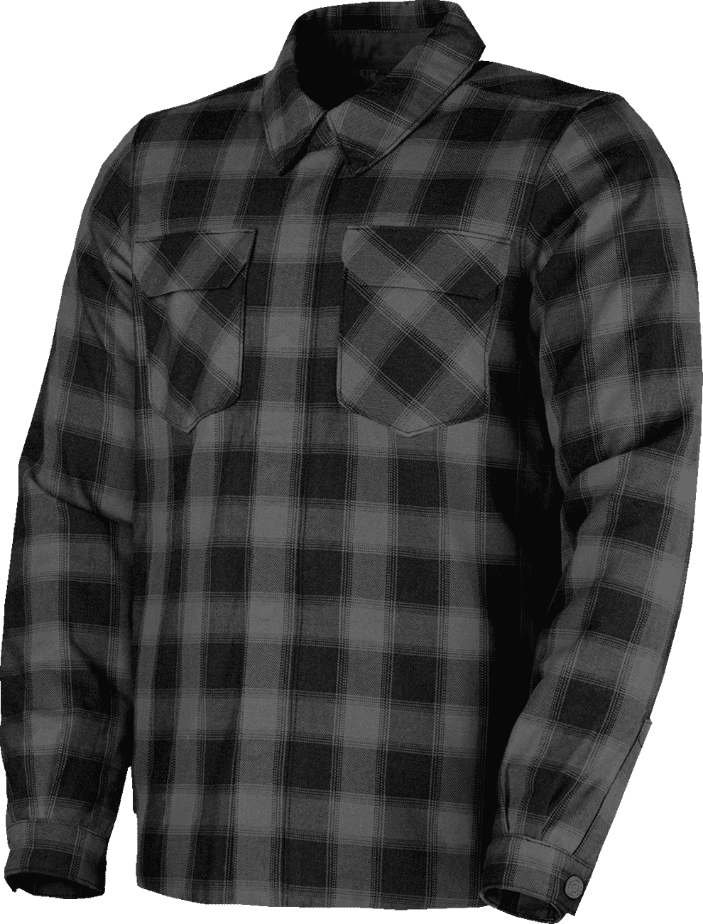 Icon Men's Fallblock Armored Motorcycle Flannel Shirt