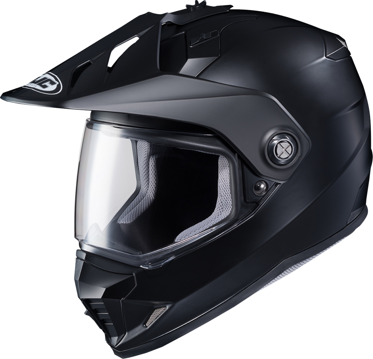 HJC DS-X1 Solid Dual Sport Motorcycle Helmet