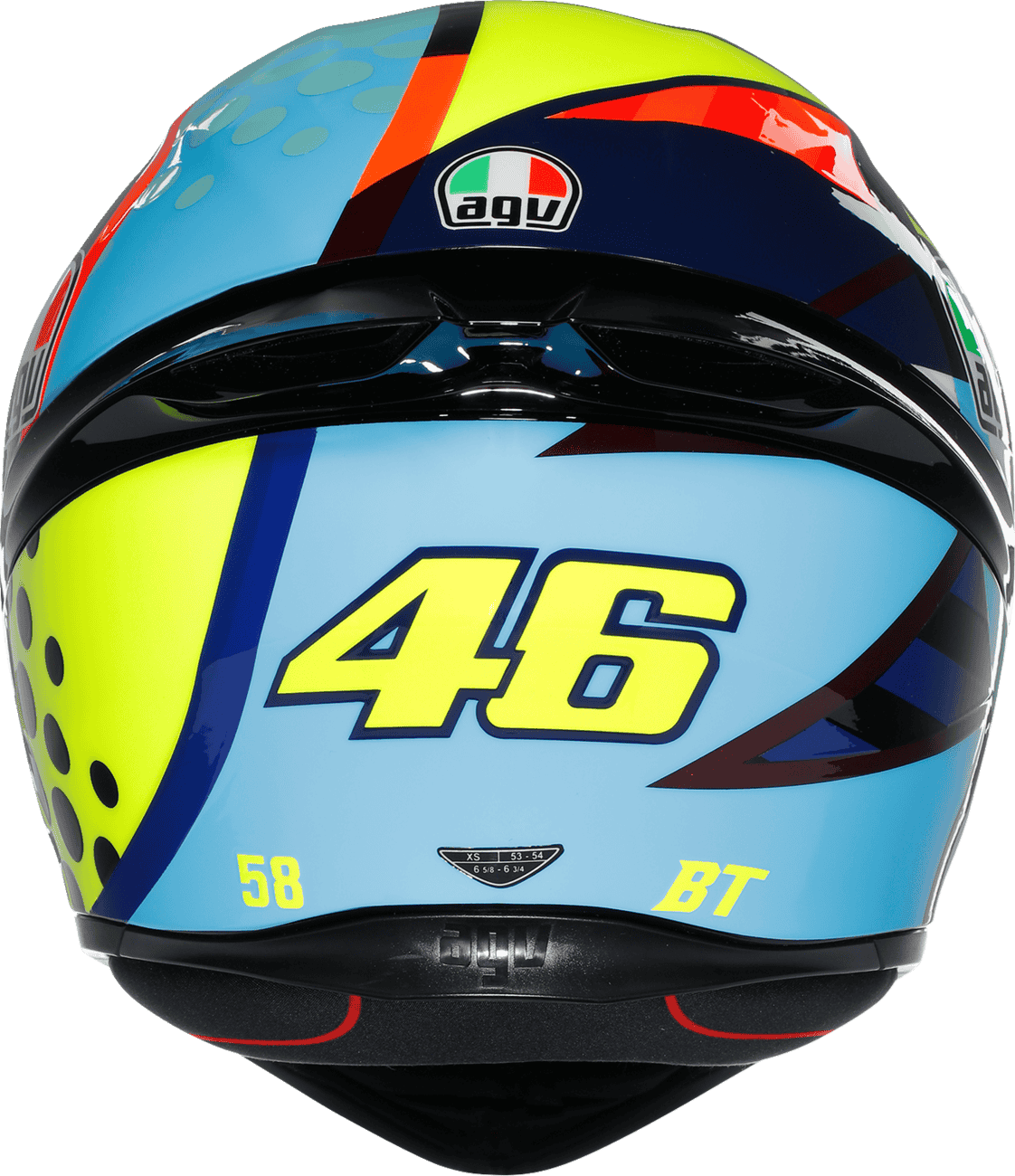 AGV K1 S Rossi Winter Test 2020 Full Face Motorcycle Helmet