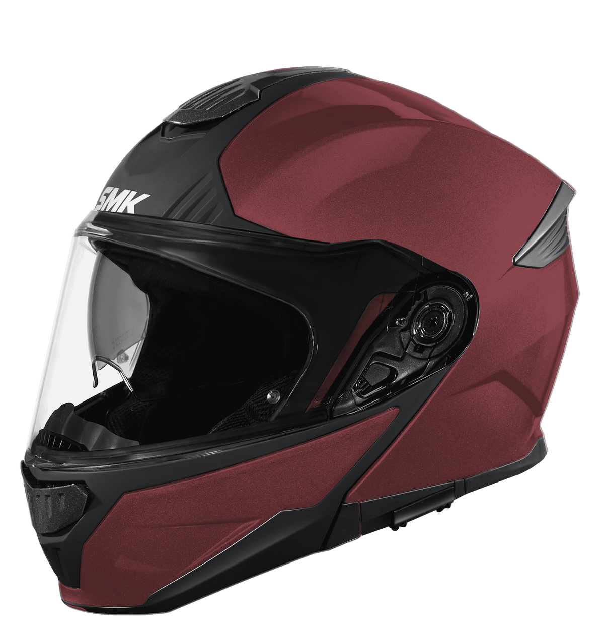SMK Gullwing Solid Modular Motorcycle Helmet