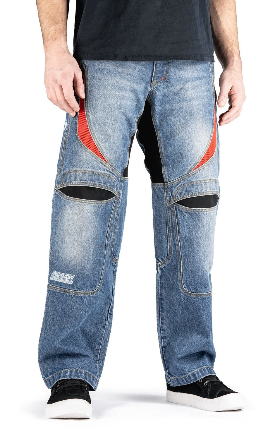 Icon Men's Hooligan Blue Denim Riding Jeans