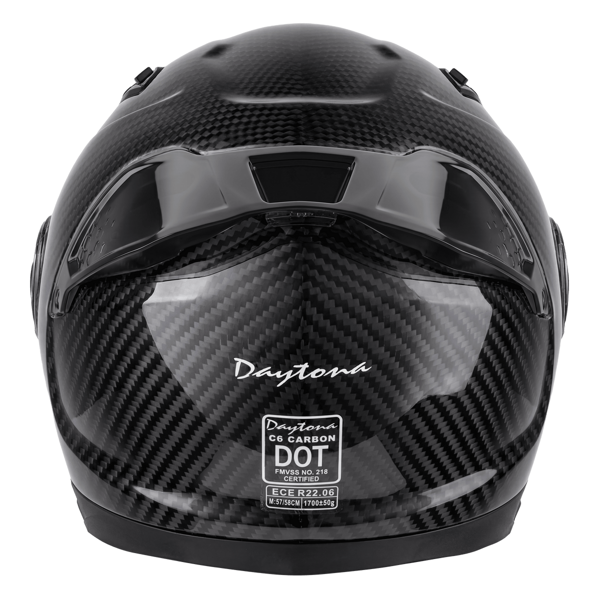 Daytona C6 Carbon Fiber Modular Motorcycle Helmet