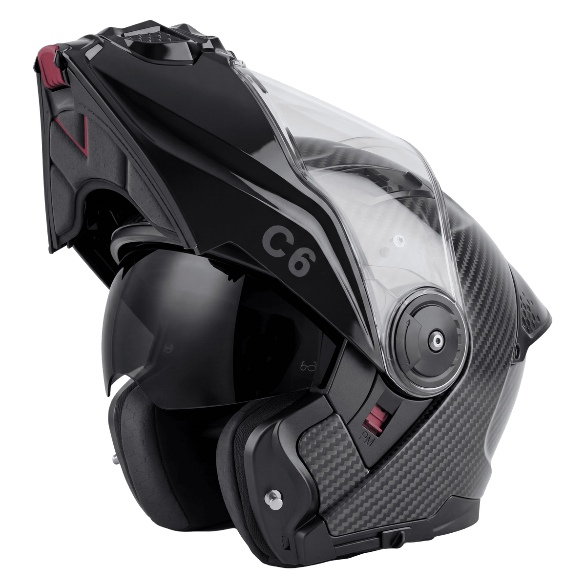 Daytona C6 Carbon Fiber Modular Motorcycle Helmet