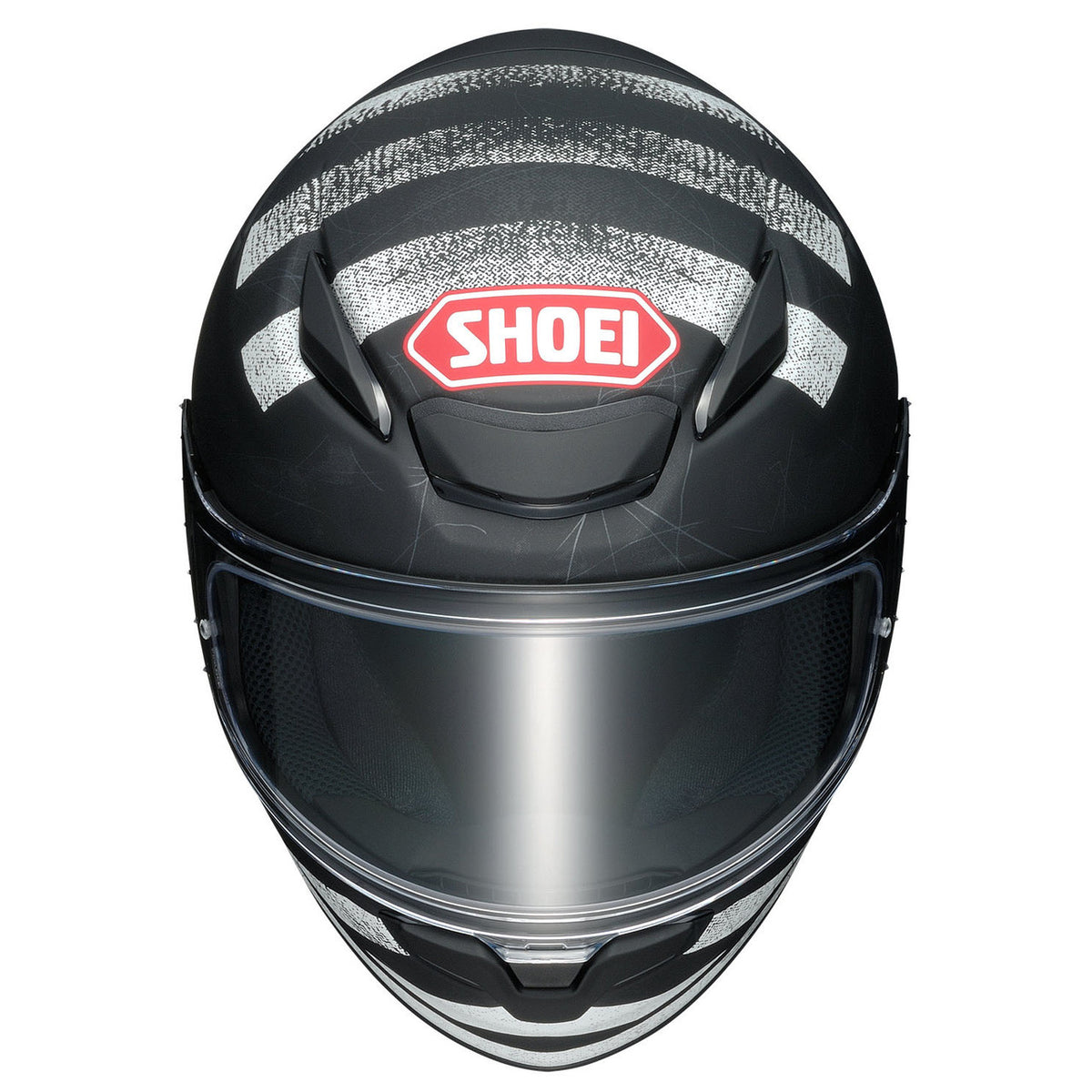 Shoei RF-1400 Scanner Helmet - top view