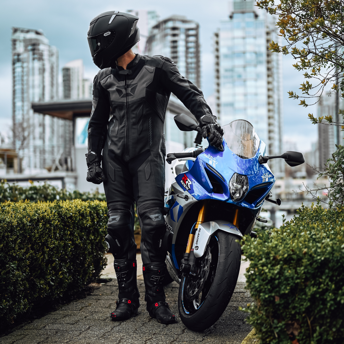 Shoei X-Fifteen Solid Full Face Motorcycle Helmet