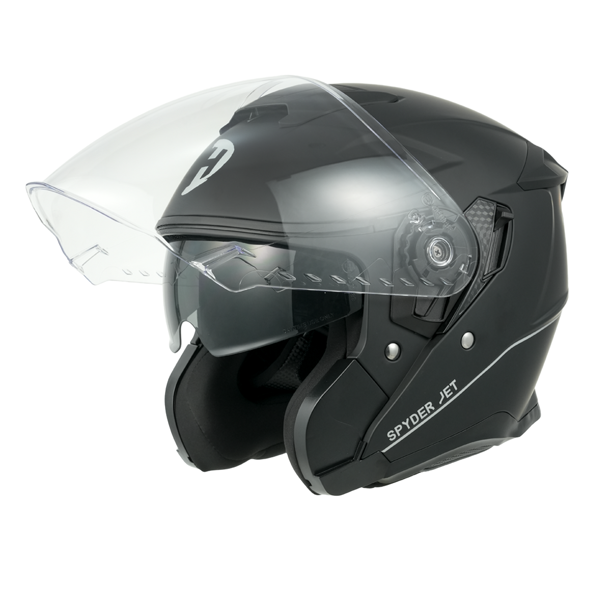 Daytona Spyder Jet Solid Open Face Motorcycle Helmet