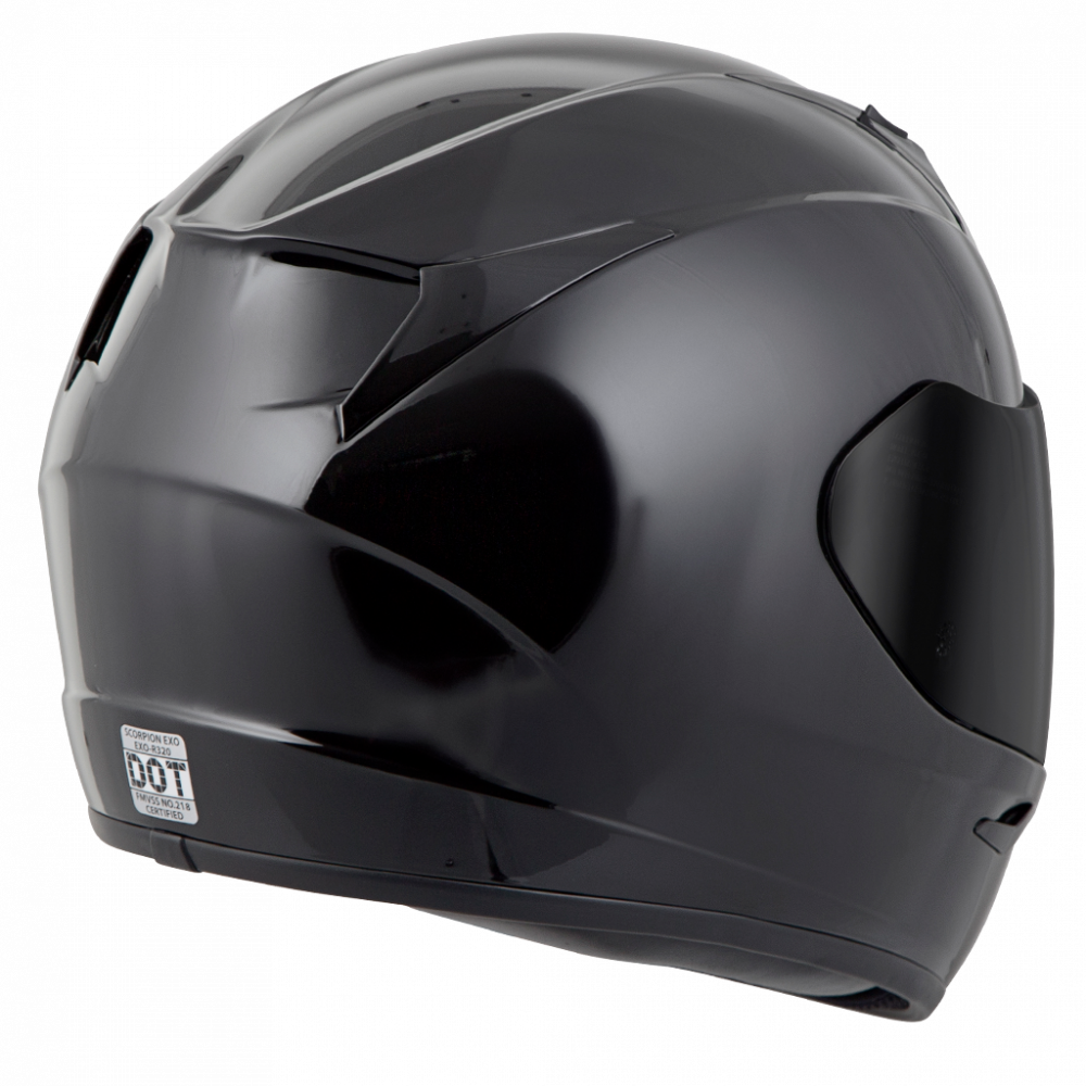 Scorpion EXO-R320 Helmet - Black - Back