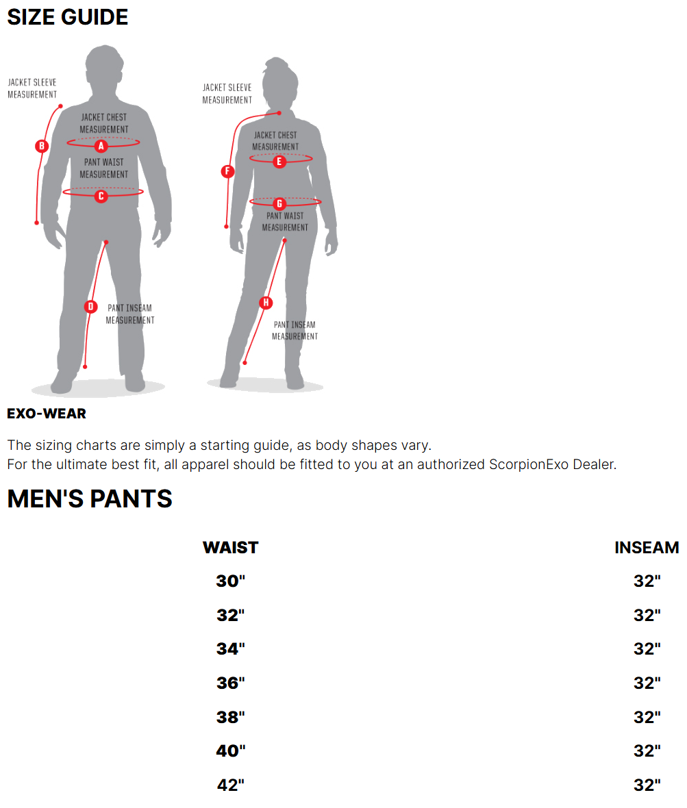 Scorpion Exo Men's Covert Chino CE AA Rated W/Rheon Riding pants