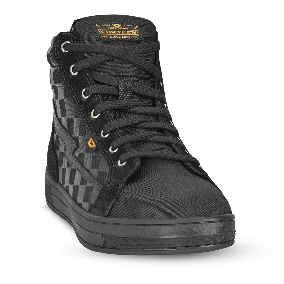 Cortech Women's Slayer Canvas Check Riding Shoes