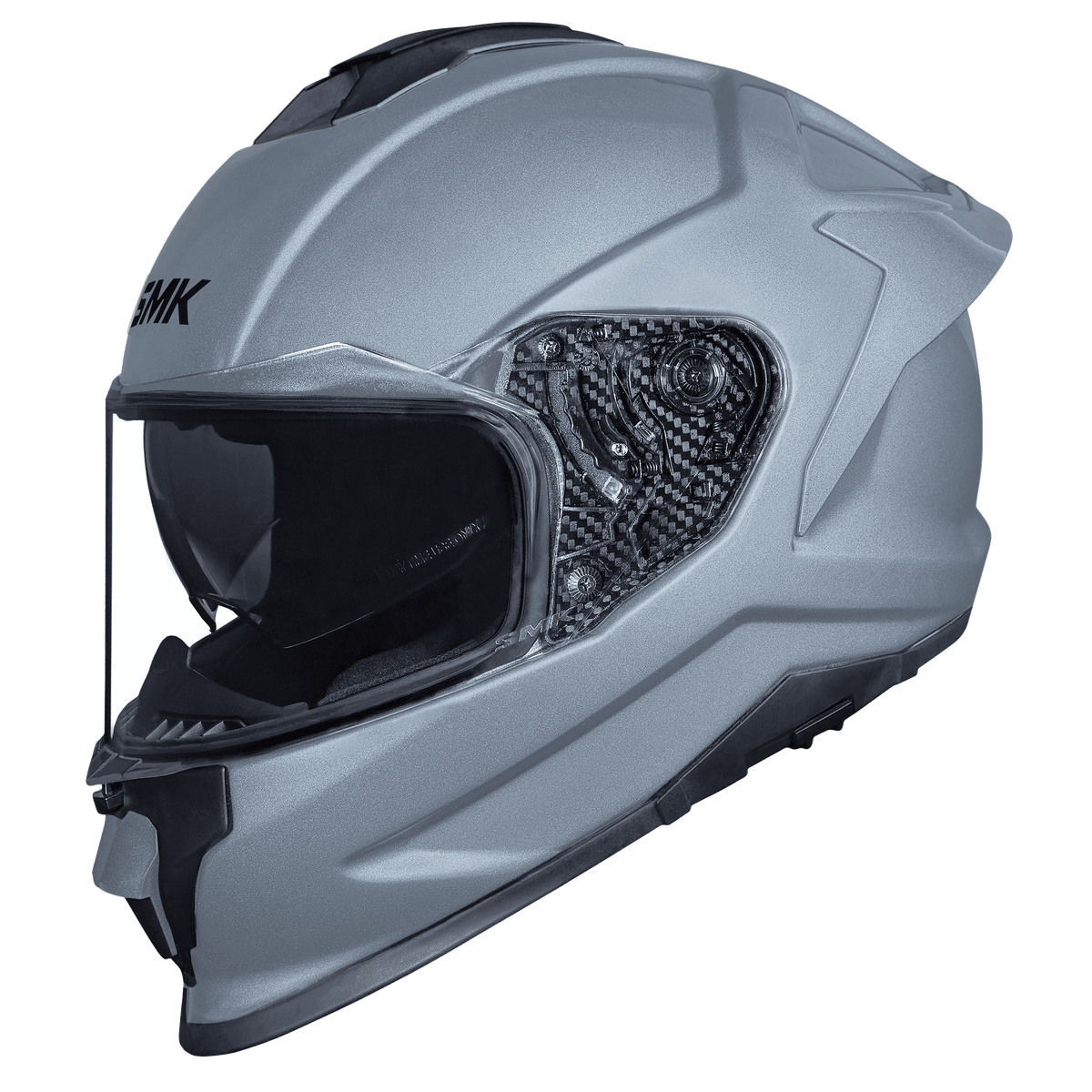 SMK Titan Fibreglass Solid Full Face Motorcycle Helmet