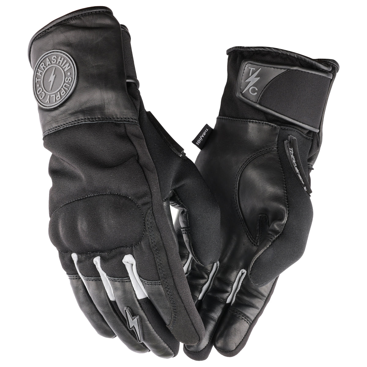 Thrashin Supply Men's Mission Waterproof Motorcycle Gloves - Main