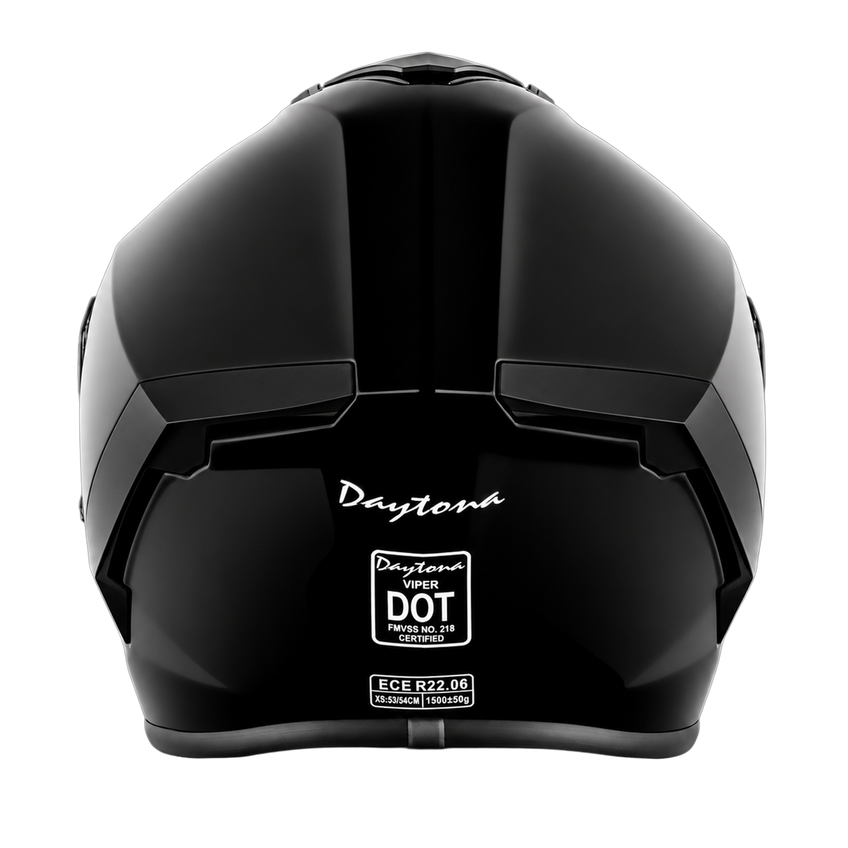 Daytona Viper Solid Full Face Motorcycle Helmet
