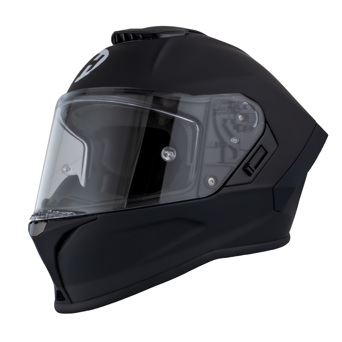 Daytona Viper Solid Full Face Motorcycle Helmet
