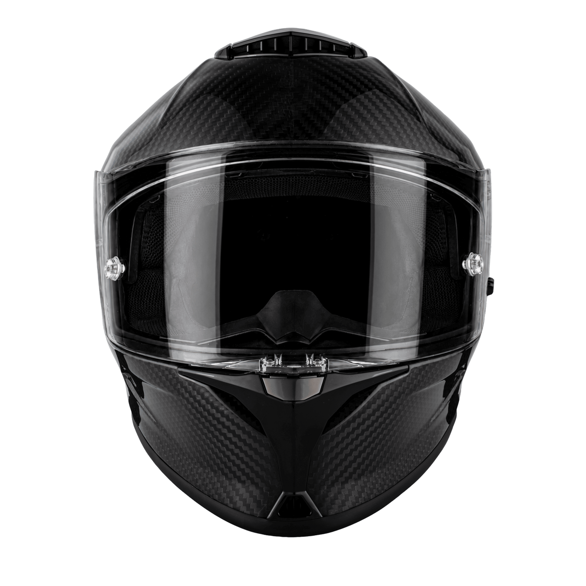 Daytona Viper Grey Carbon Fiber Full Face Motorcycle Helmet