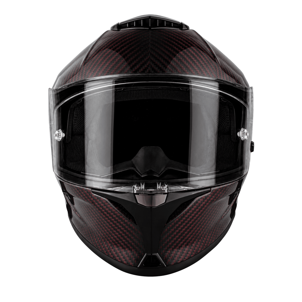 Daytona Viper Red Carbon Fiber Full Face Motorcycle Helmet