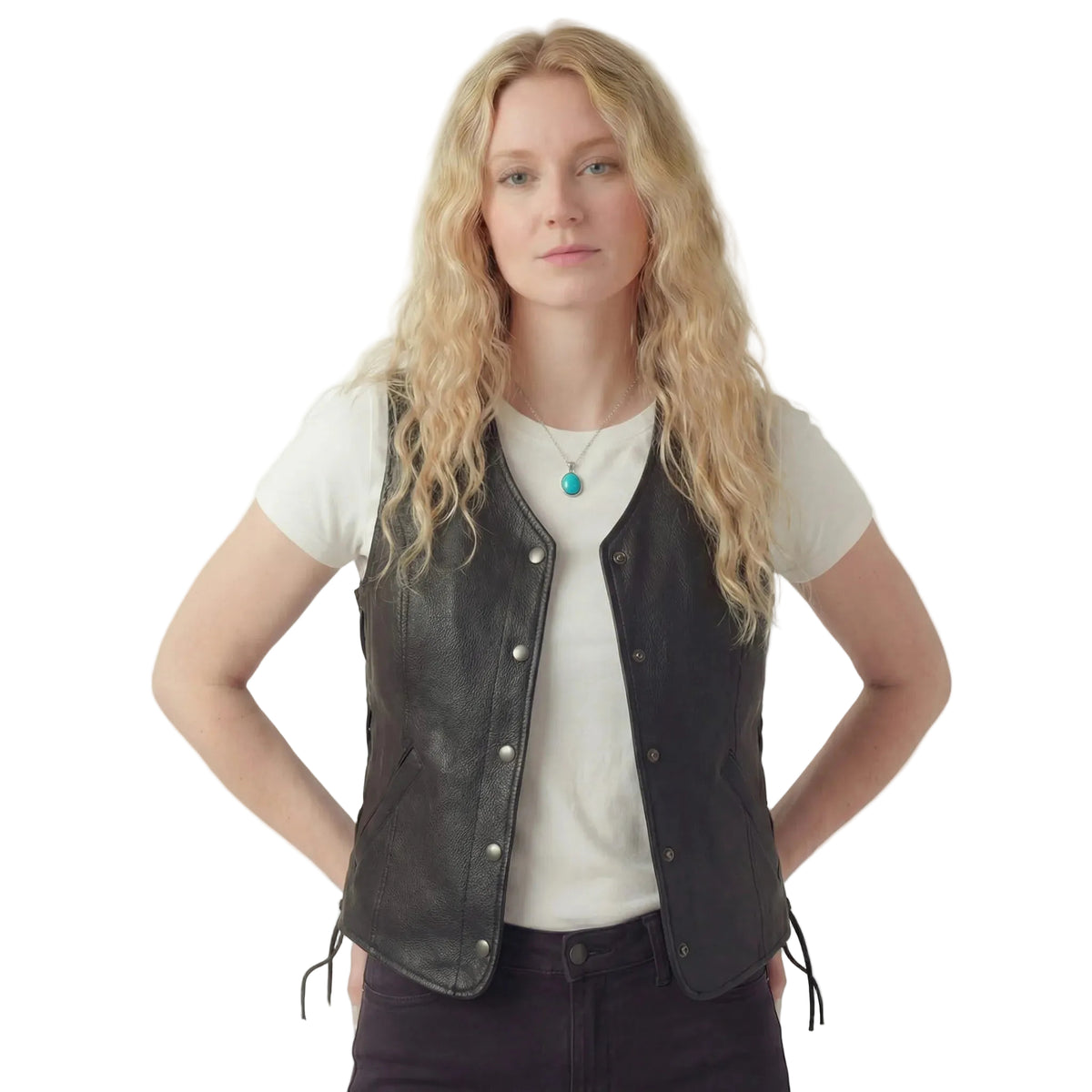 Vance Leather Ladies Economy Leather Five - Pic