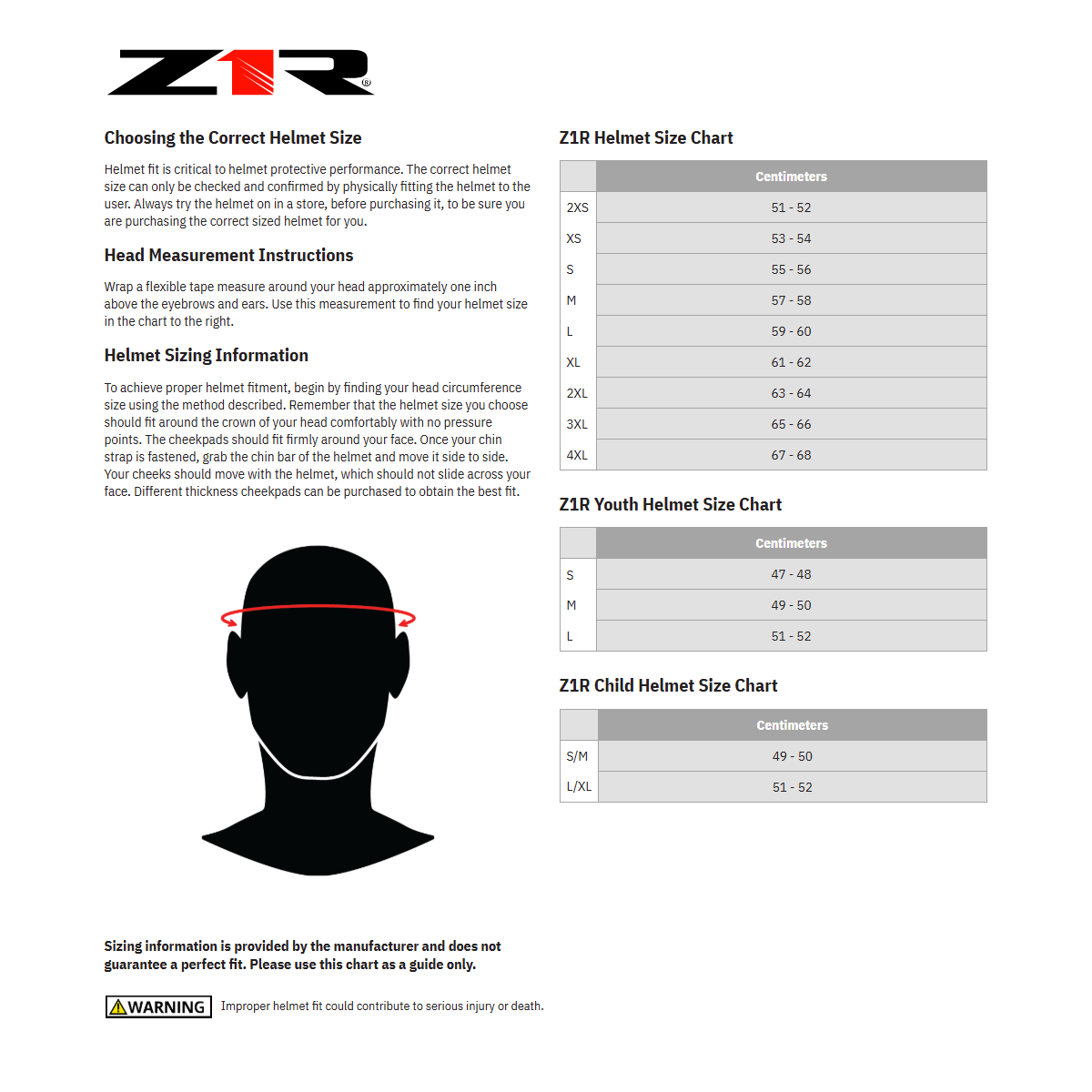 Z1R Vagrant Varsity Half Face Motorcycle Helmet