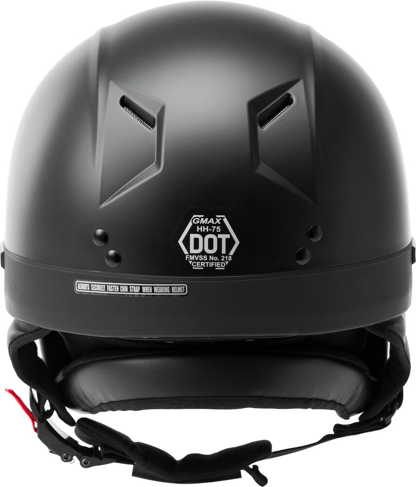 GMax HH 65 Solid Half Face Motorcycle Helmet