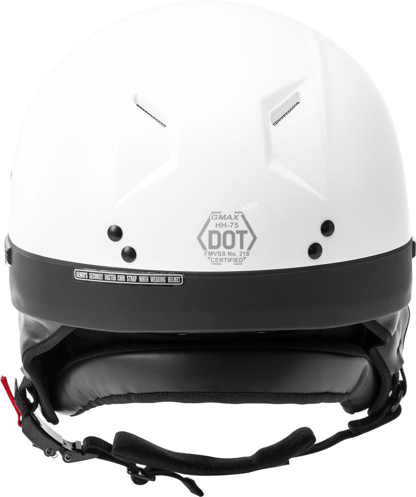 GMax HH 65 Solid Half Face Motorcycle Helmet
