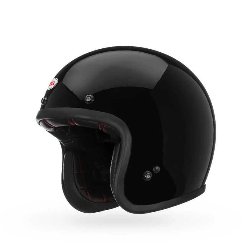 Bell Custom 500 Solid Open Face Motorcycle Helmet - Front View