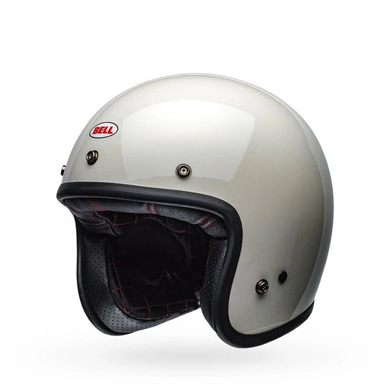 Bell Custom 500 Solid Open Face Motorcycle Helmet - Front View