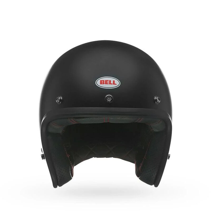 Bell Custom 500 Solid Open Face Motorcycle Helmet - Front View
