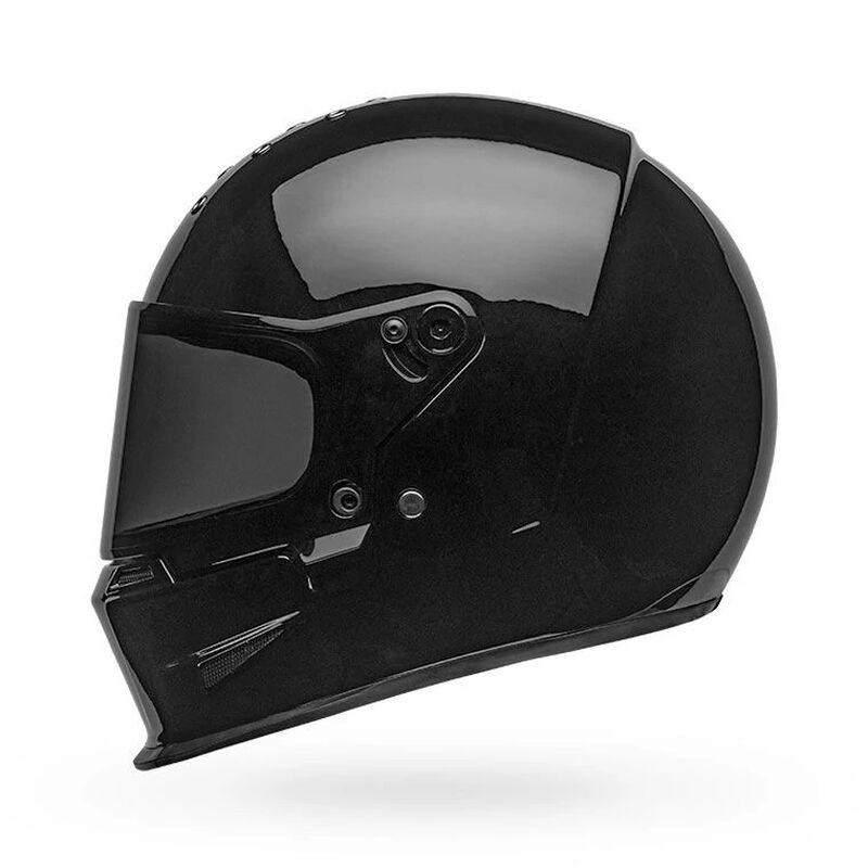 Bell Eliminator Solid Full Face Motorcycle Helmet - Side Profile View