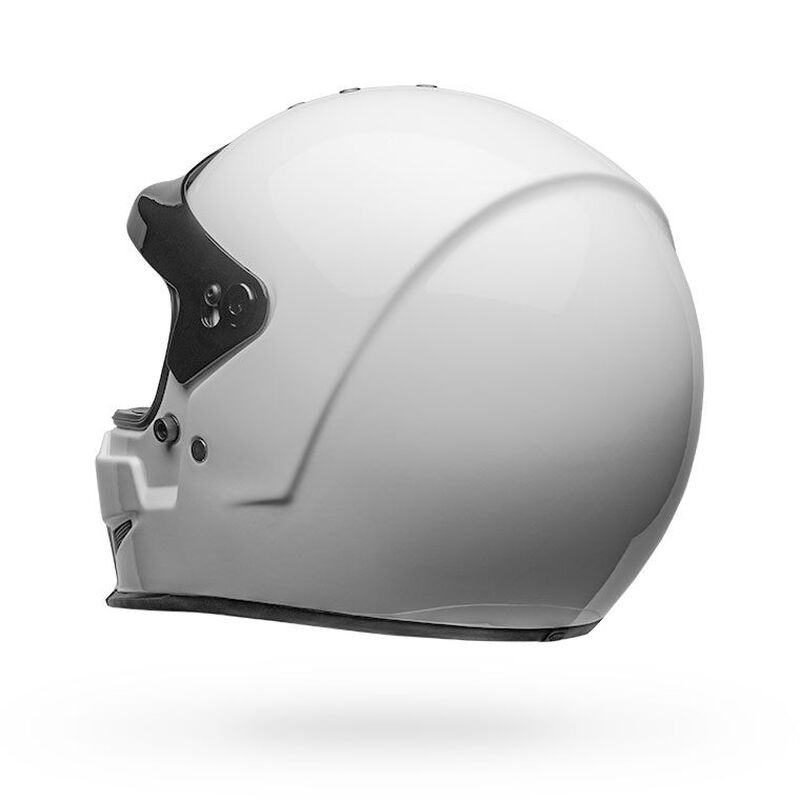 Bell Eliminator Solid Full Face Motorcycle Helmet - Back View