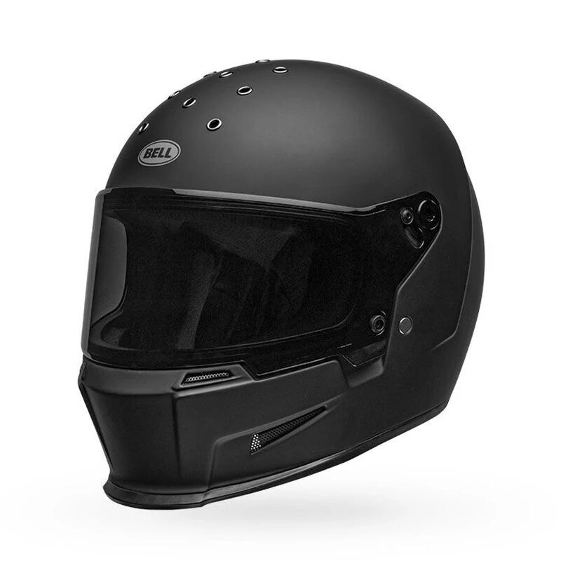 Bell Eliminator Solid Full Face Motorcycle Helmet - Front View