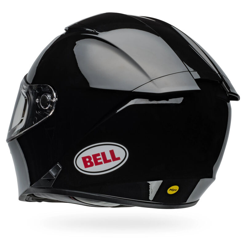Bell Lithium Mips Solid Full Face Motorcycle Helmet - Back View