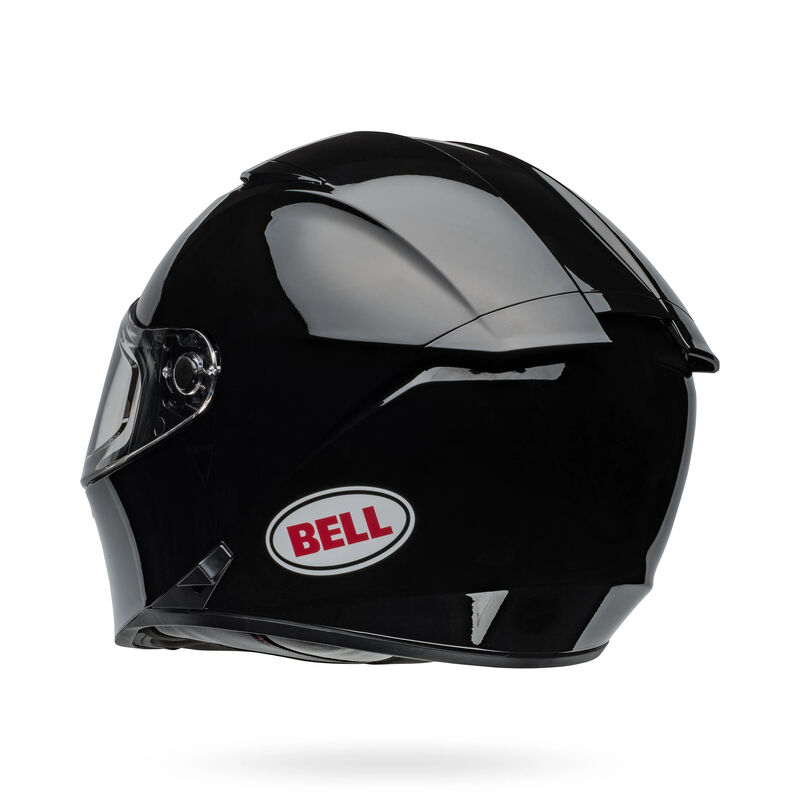 Bell Lithium Solid Full Face Motorcycle Helmet - Back View