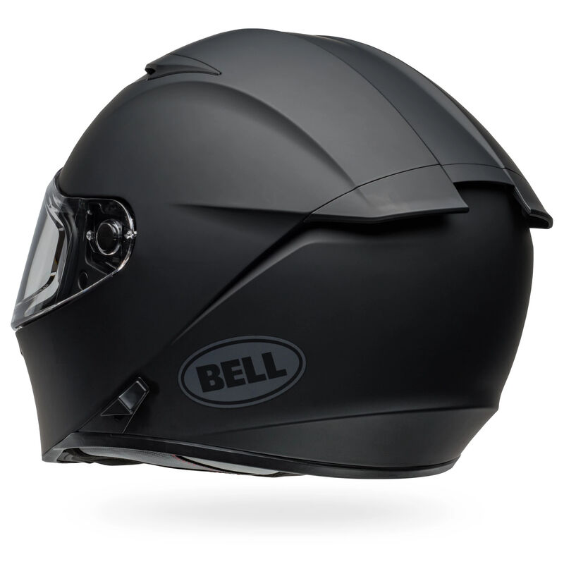 Bell Lithium Solid Full Face Motorcycle Helmet - Back View