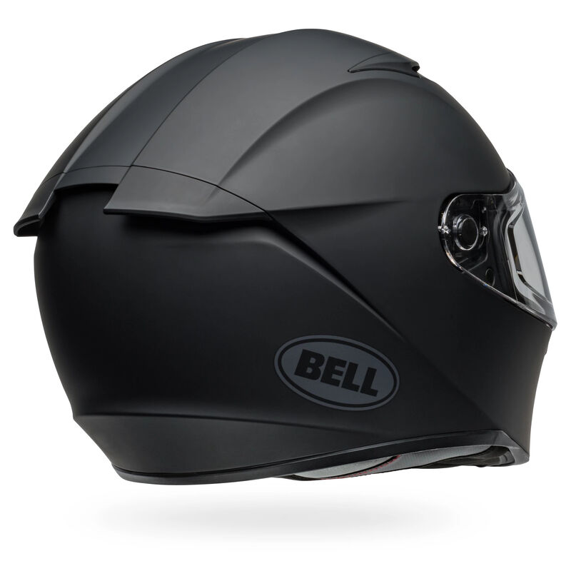 Bell Lithium Solid Full Face Motorcycle Helmet - Back View