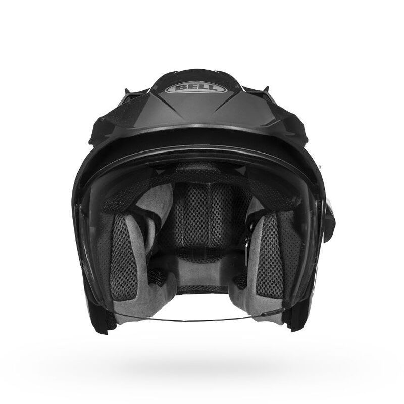 Bell Mag-9 Solid Open Face Motorcycle Helmet - Front View