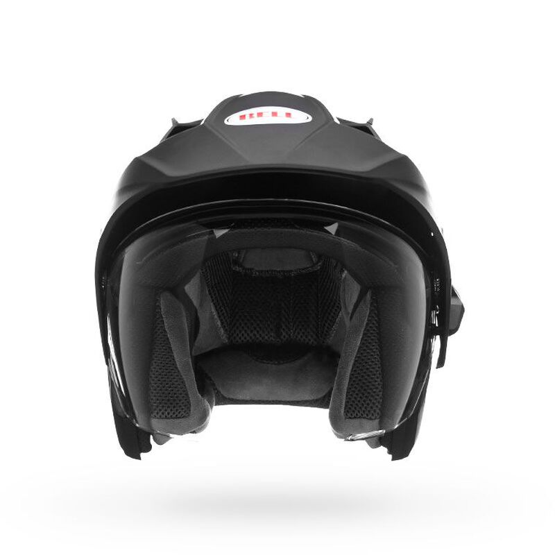 Bell Mag-9 Solid Open Face Motorcycle Helmet - Front View