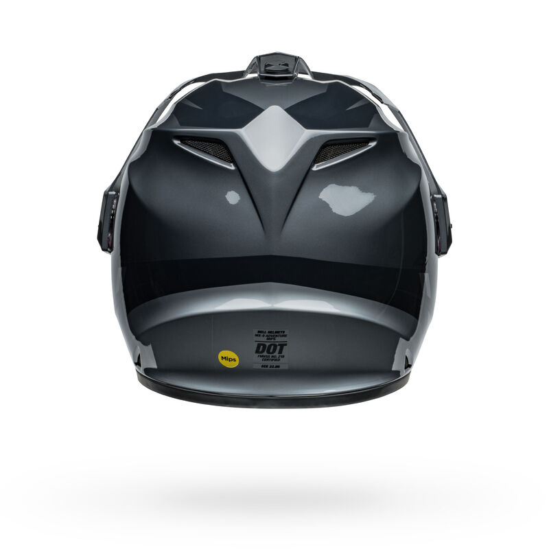 Bell MX-9 Adventure Mips Alpine Motorcycle Helmet - Back View