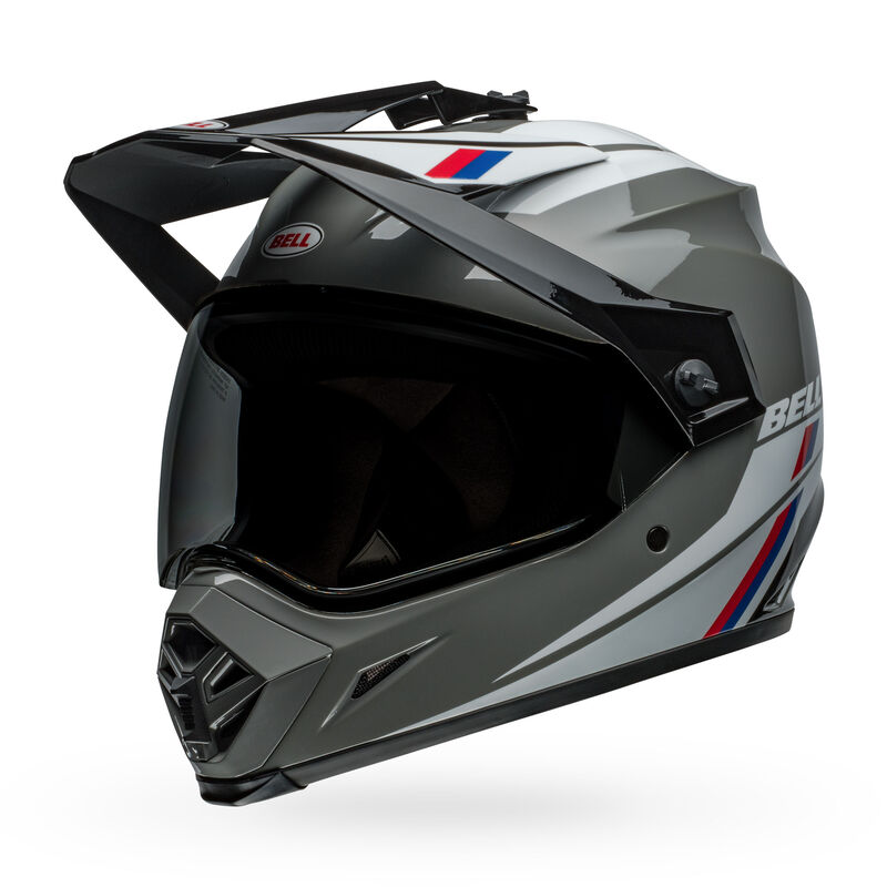 Bell MX-9 Adventure Mips Alpine Motorcycle Helmet - Front View