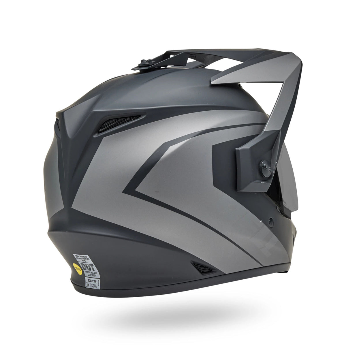 Bell MX-9 Adventure Mips Blackout Motorcycle Helmet - Back View