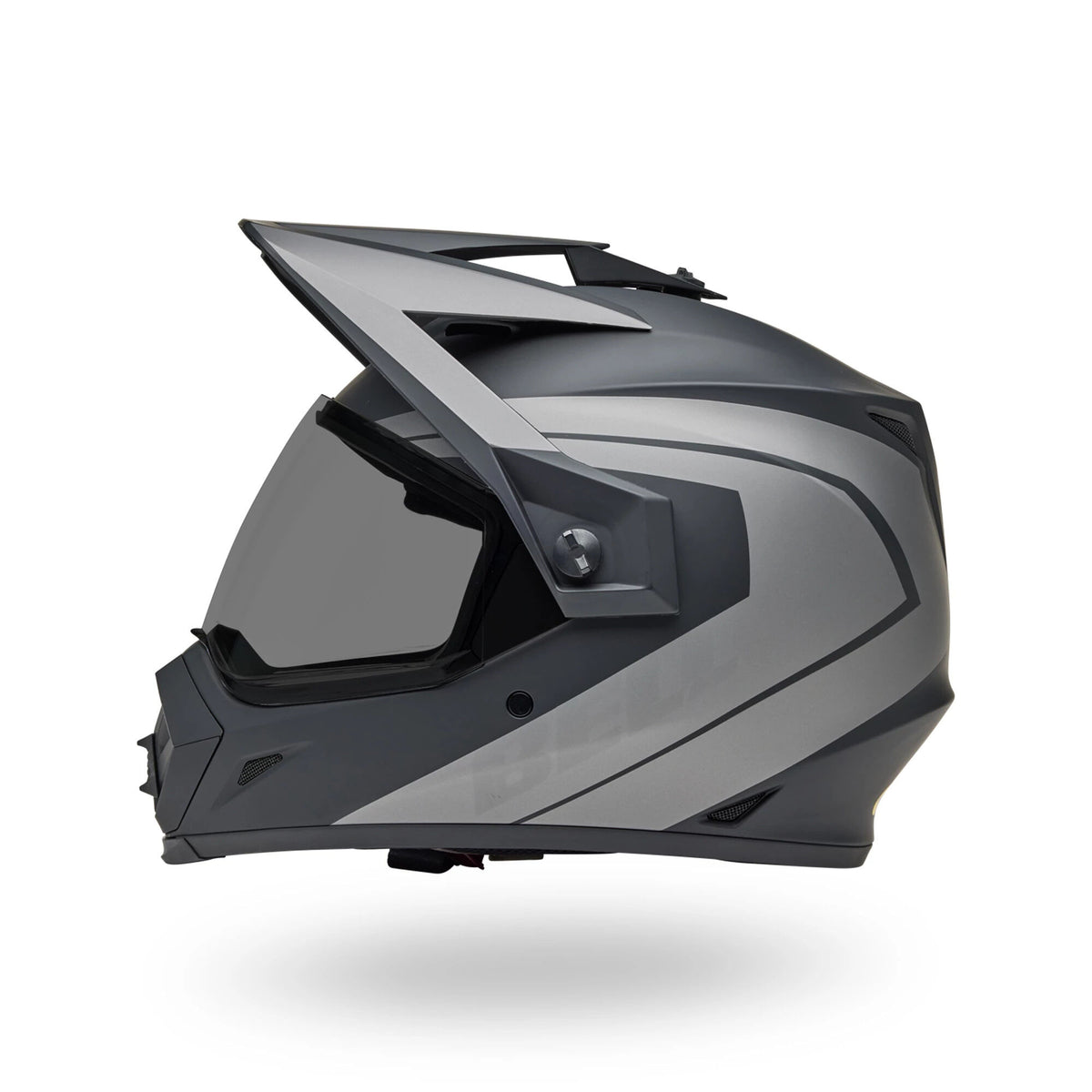 Bell MX-9 Adventure Mips Blackout Motorcycle Helmet - Side Profile View