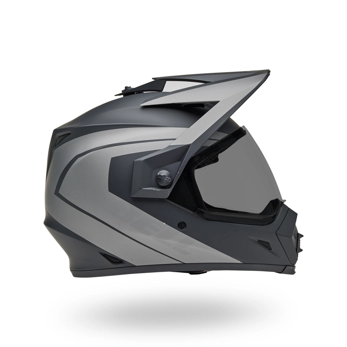 Bell MX-9 Adventure Mips Blackout Motorcycle Helmet - Side Profile View